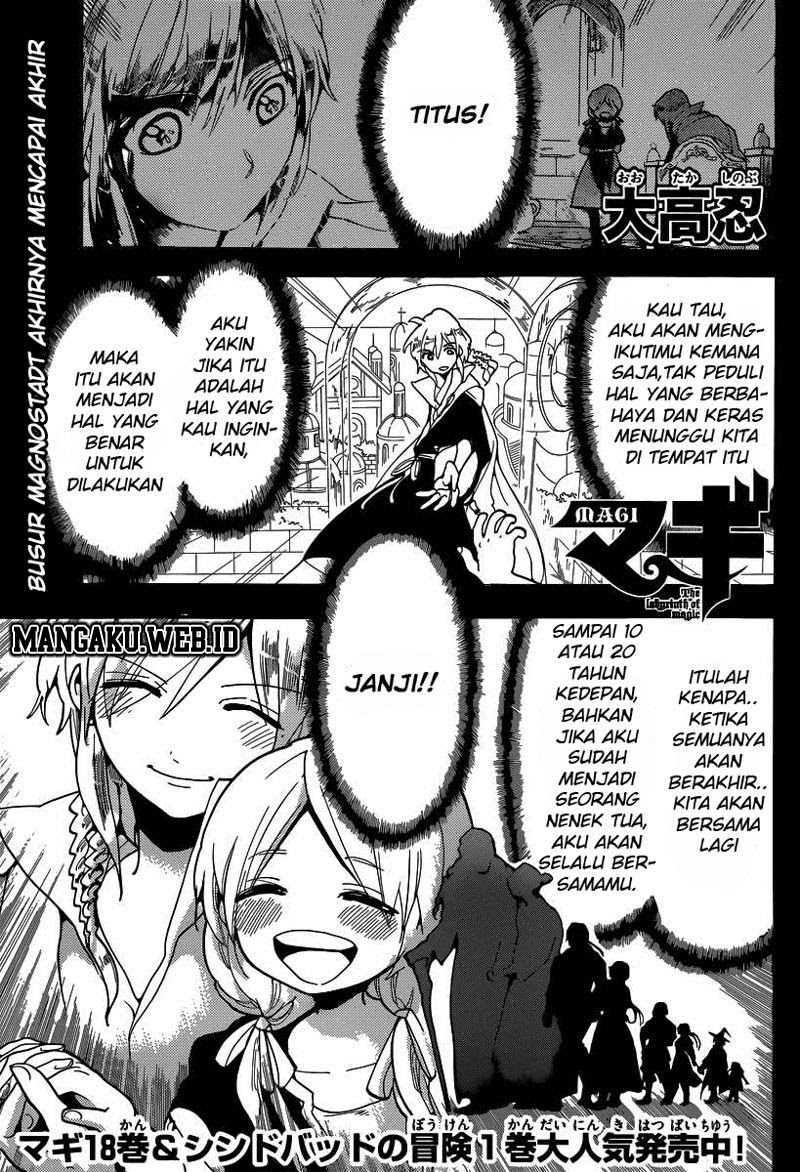 Magi – Labyrinth of Magic Chapter 198 Gambar 2